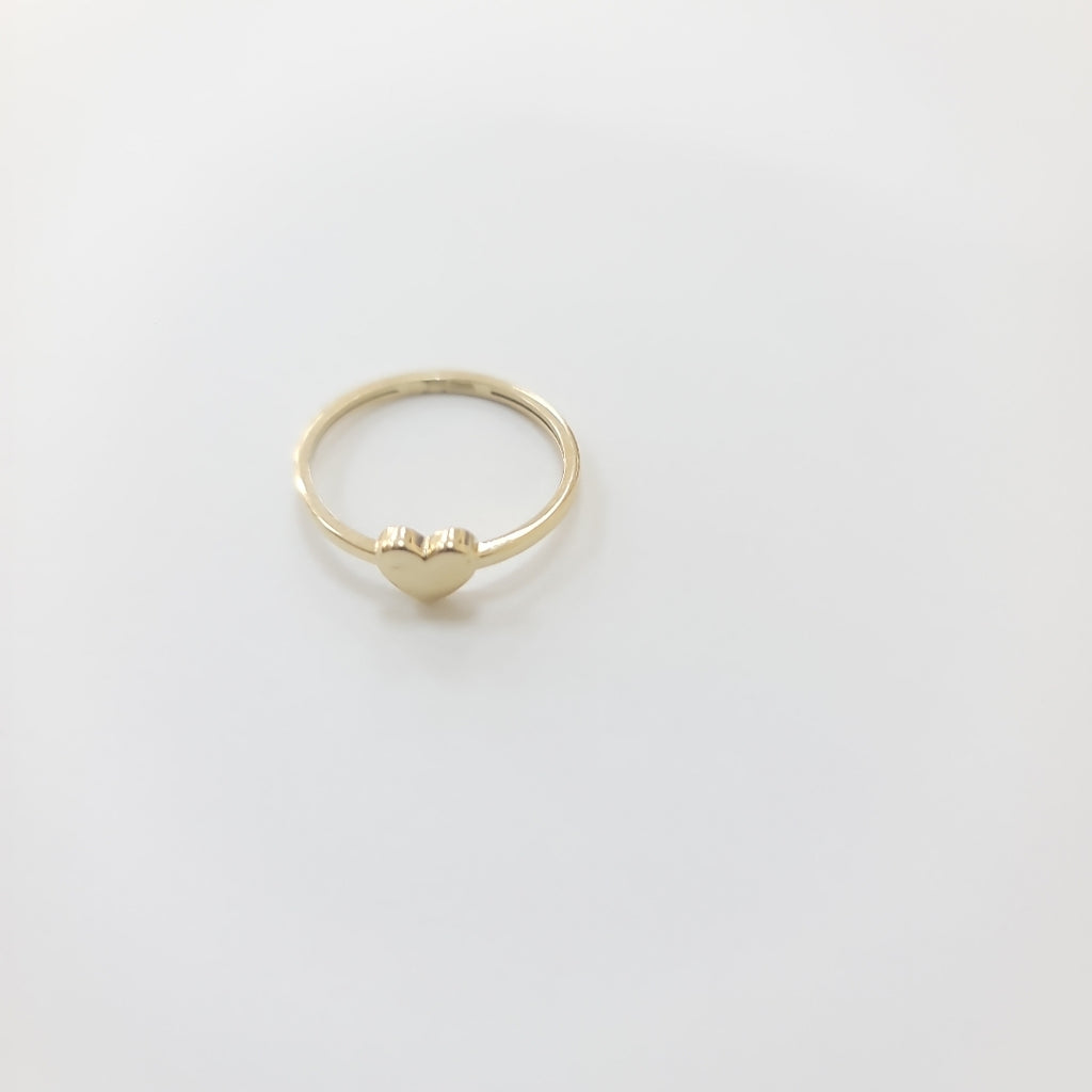 ANILLOS ANILLITO FIG CORAZON 10K TALLA 7 1.2 GR (NUEVO)