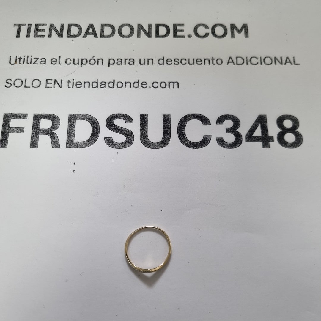 ANILLITO ORO 10 K 0,70 GRMS (SEMINUEVO)