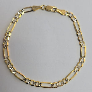 PULSERA 3X1 14K 18 CM 3.9 GR (NUEVO)