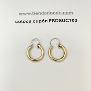 ARRACADAS PAR ORO 18 K 2 GRMS (SEMINUEVO)