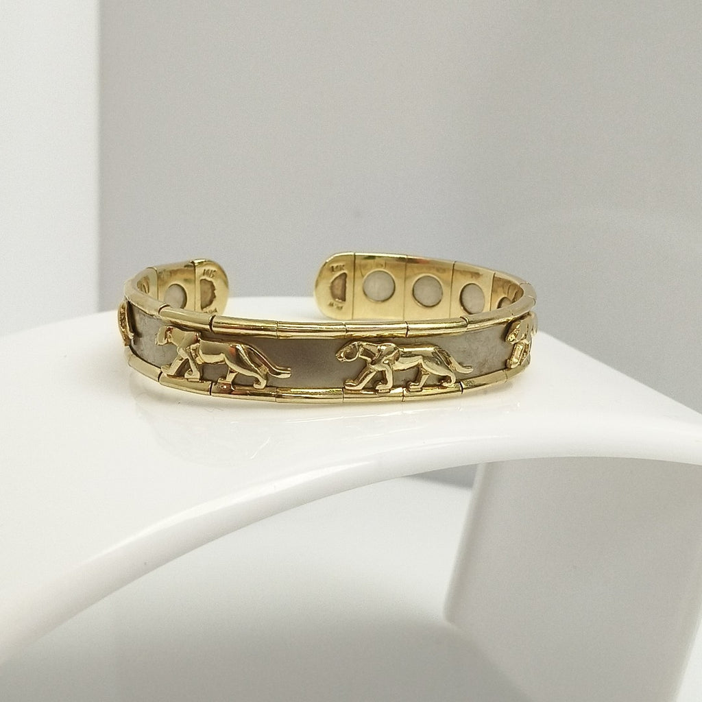BRAZALETE ORO 14 K 32.8 GRMS (SEMINUEVO)