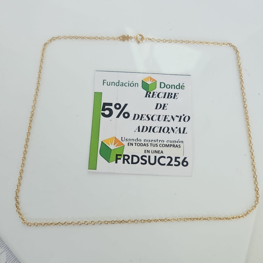 CADENA ORO 18 K 2 GRMS (SEMINUEVO)