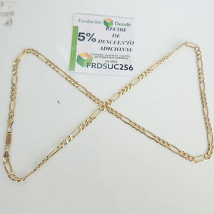 CADENA ORO 14 K 17.8 GRMS (SEMINUEVO)