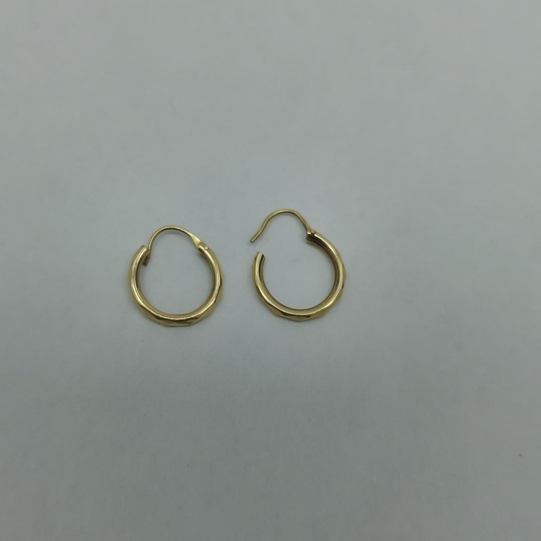 ARRACADAS PAR ORO 14 K 0.6 GRMS (SEMINUEVO)