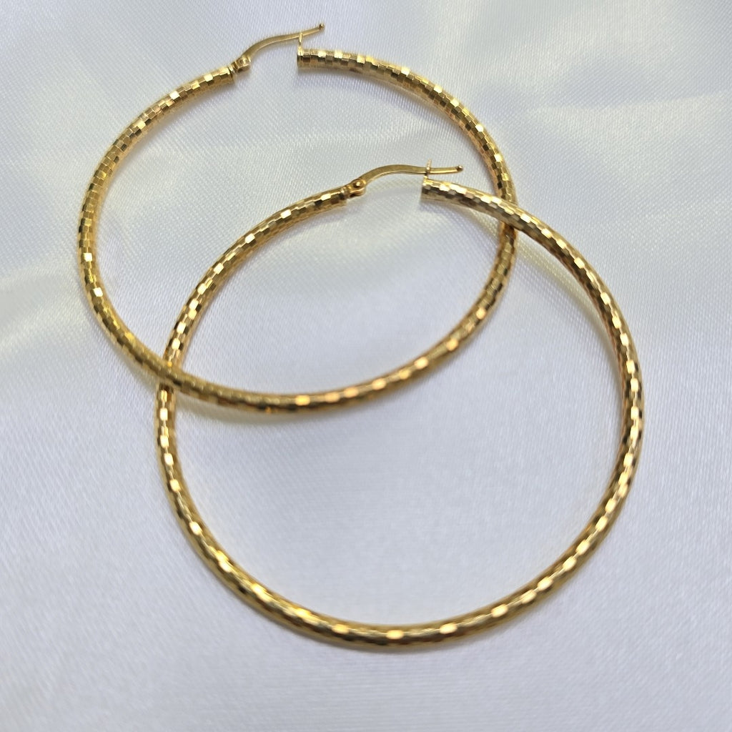 ARRACADAS PAR ORO 14 K 4,40 GRMS (SEMINUEVO)