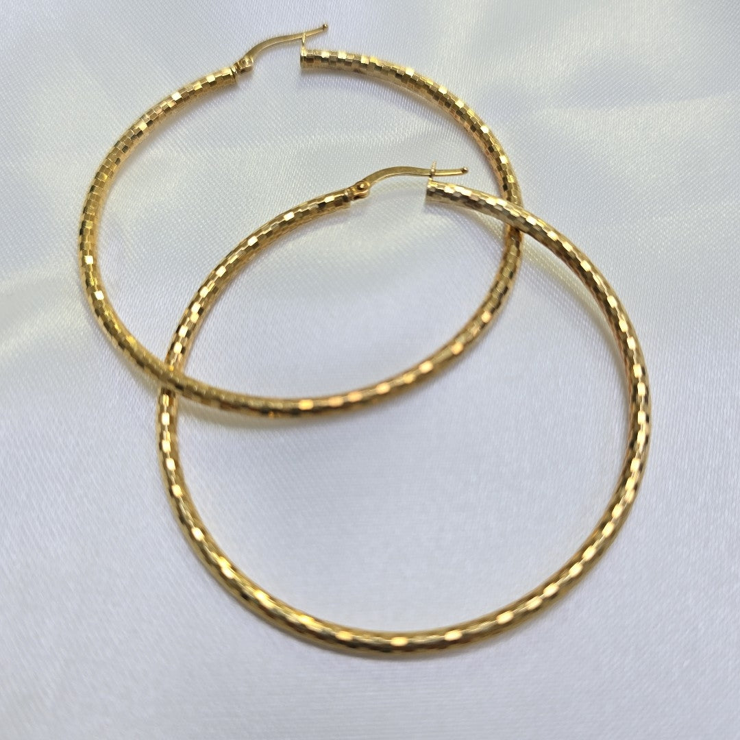 ARRACADAS PAR ORO 14 K 4,40 GRMS (SEMINUEVO)