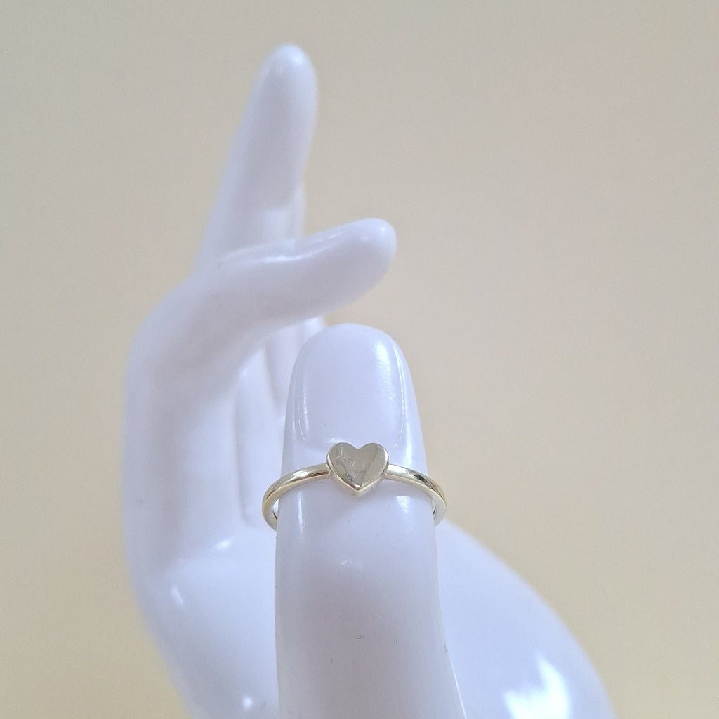 ANILLOS ANILLITO FIG CORAZON 10K TALLA 7 1.1 GR (NUEVO)