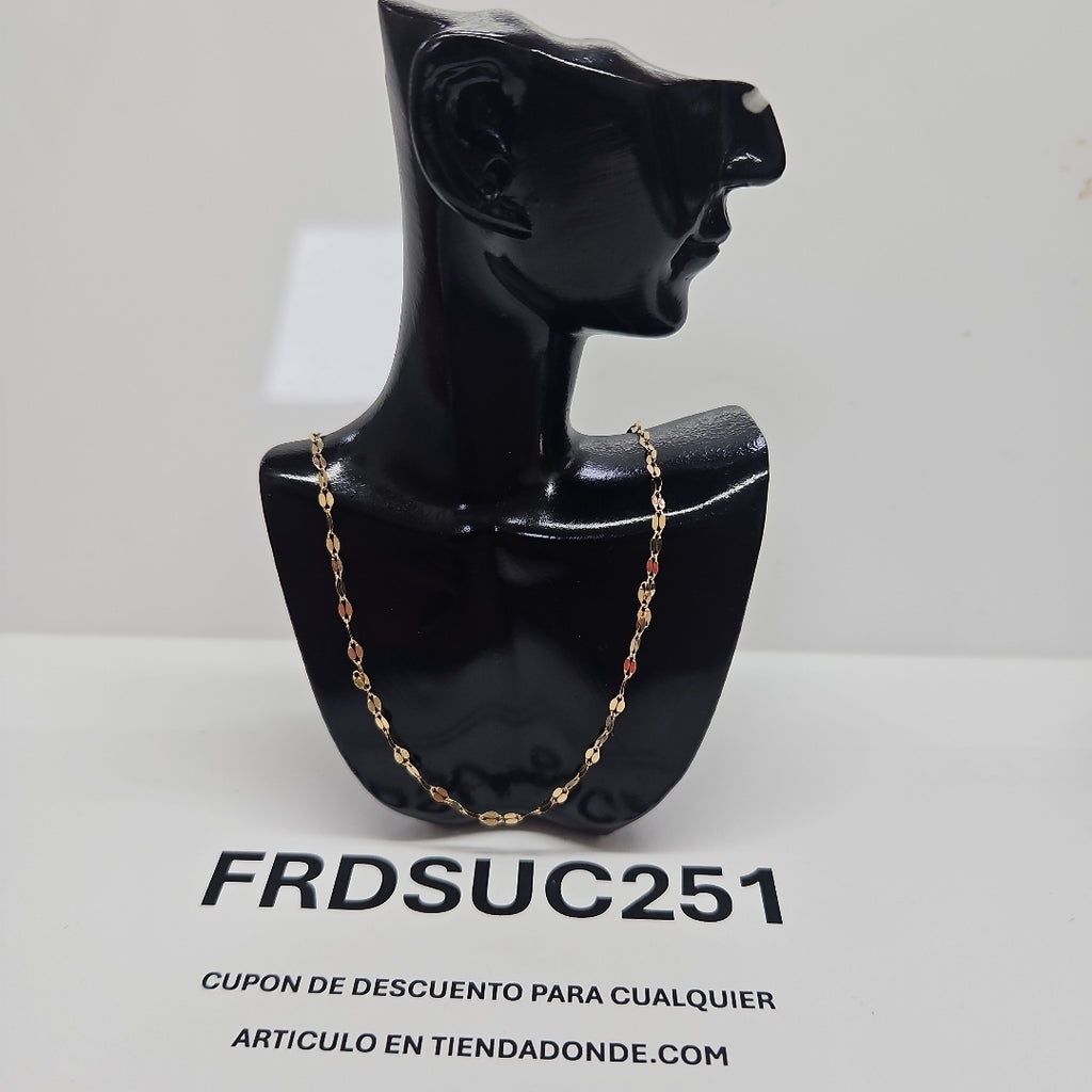CADENA ORO 10 K 0.9 GRMS (SEMINUEVO)