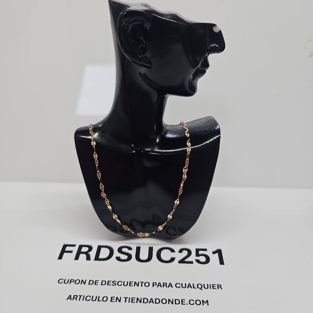 CADENA ORO 10 K 0.9 GRMS (SEMINUEVO)
