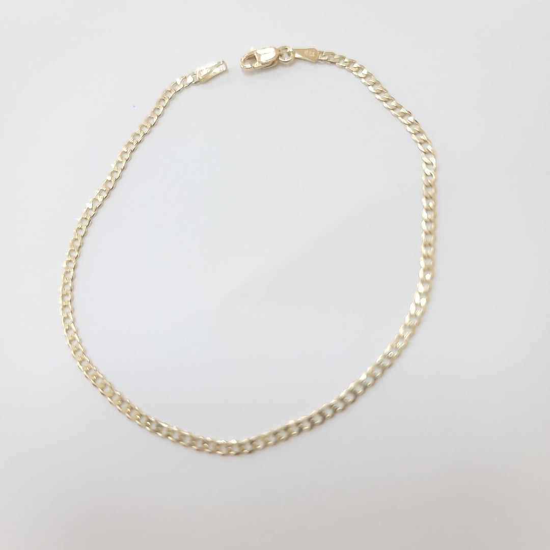 PULSERA BARBADA 14K 21 CM 2.3 GR (NUEVO)