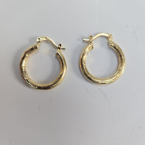 ARETES ARRACADAS 14K 2.6 GR (NUEVO)