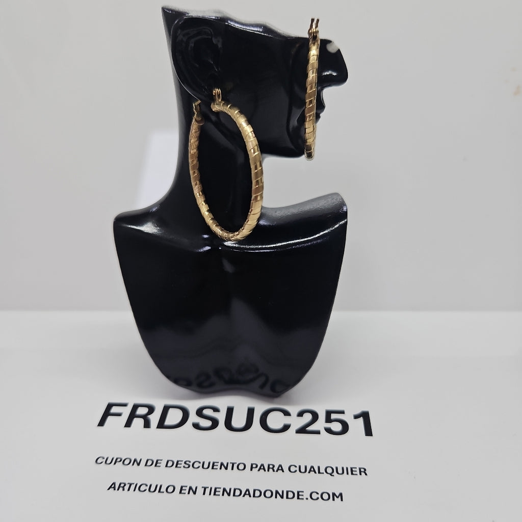 ARRACADAS PAR ORO 10 K 4,40 GRMS (SEMINUEVO)