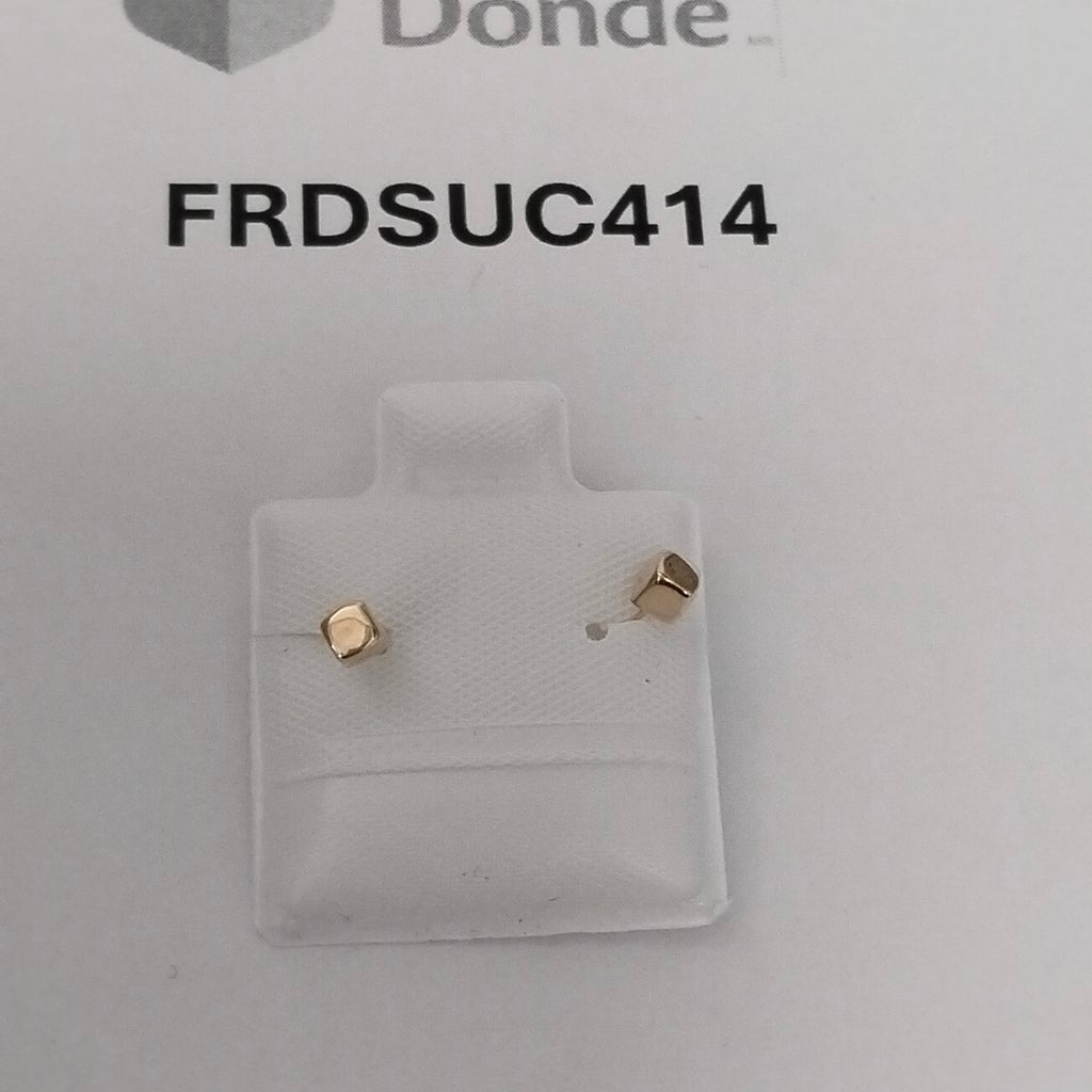 BROQUELES BROQUEL FIG CUBO 14K 0.203 GR (NUEVO)