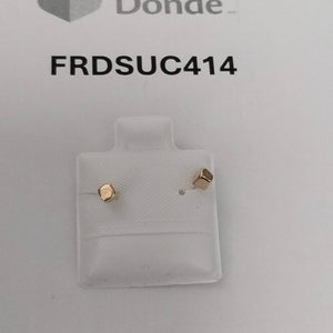 BROQUELES BROQUEL FIG CUBO 14K 0.203 GR (NUEVO)