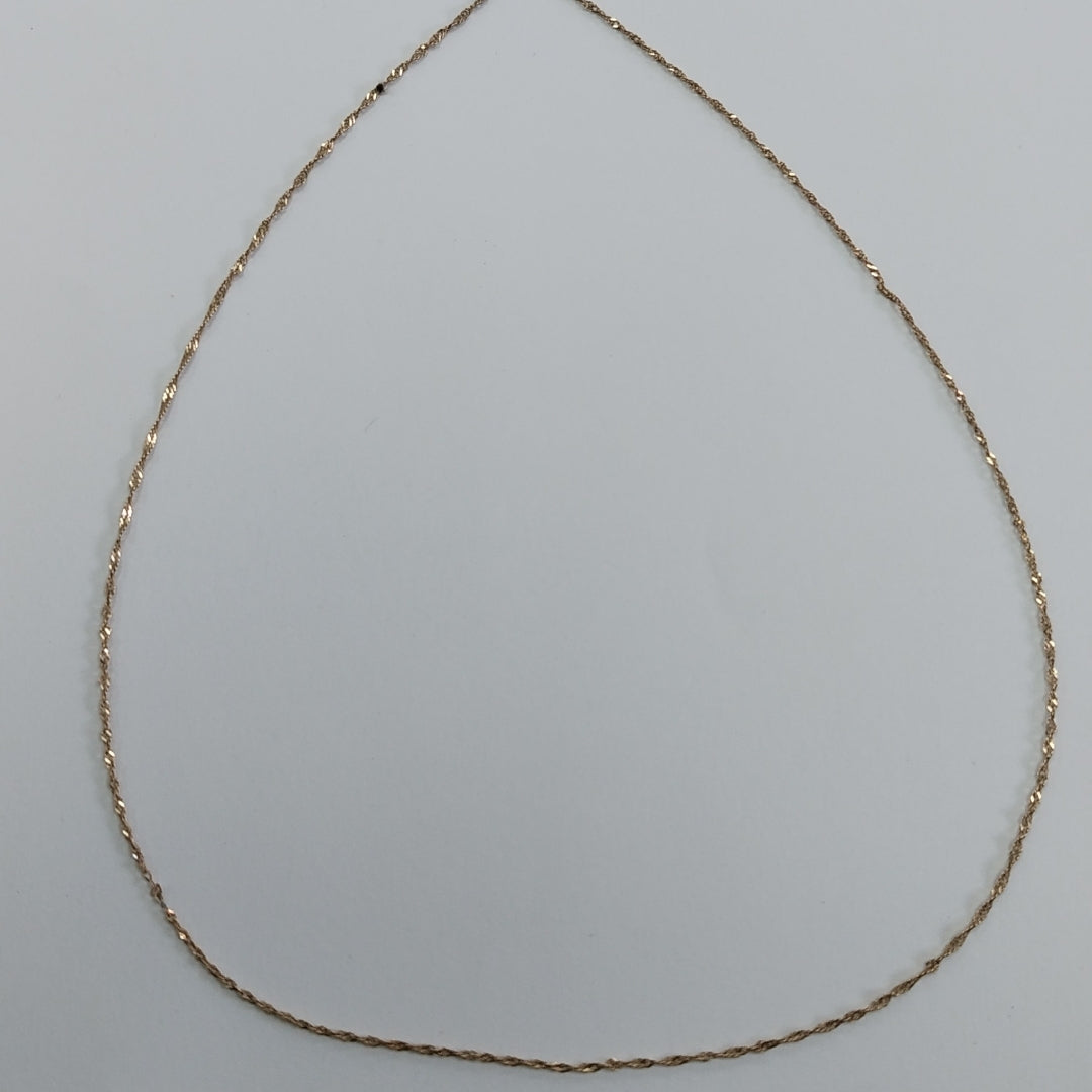 CADENA ORO 14 K 1,10 GRMS (SEMINUEVO)