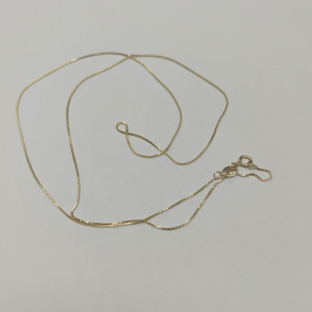 CADENA VENECIANO 14K 55 CM 1.7 GR (NUEVO)