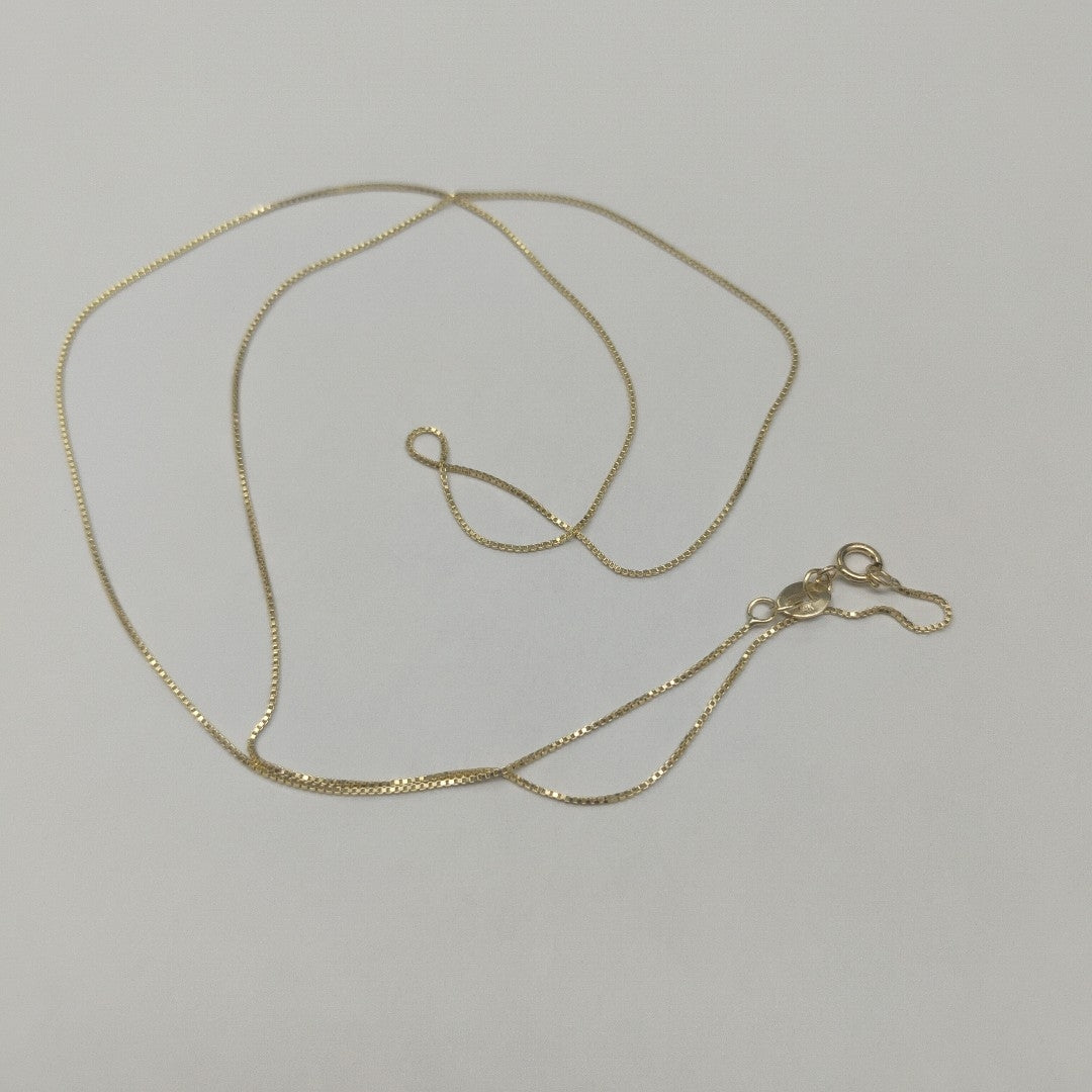 CADENA VENECIANO 14K 55 CM 1.7 GR (NUEVO)