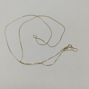 CADENA VENECIANO 14K 55 CM 1.7 GR (NUEVO)