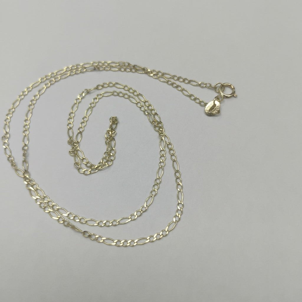 CADENAS TEJIDO 3X1 ORO 10K 55 CM 2.2 GR (NUEVO)