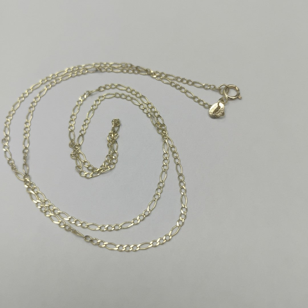 CADENAS TEJIDO 3X1 ORO 10K 55 CM 2.2 GR (NUEVO)