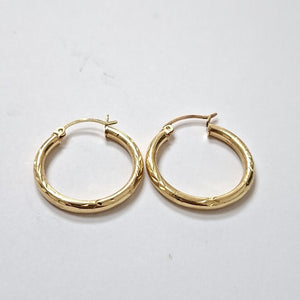ARRACADAS PAR ORO 14 K 2.5 GRMS (SEMINUEVO)