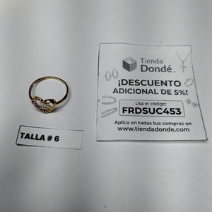 ANILLO ORO 10 K 0,90 GRMS (SEMINUEVO)