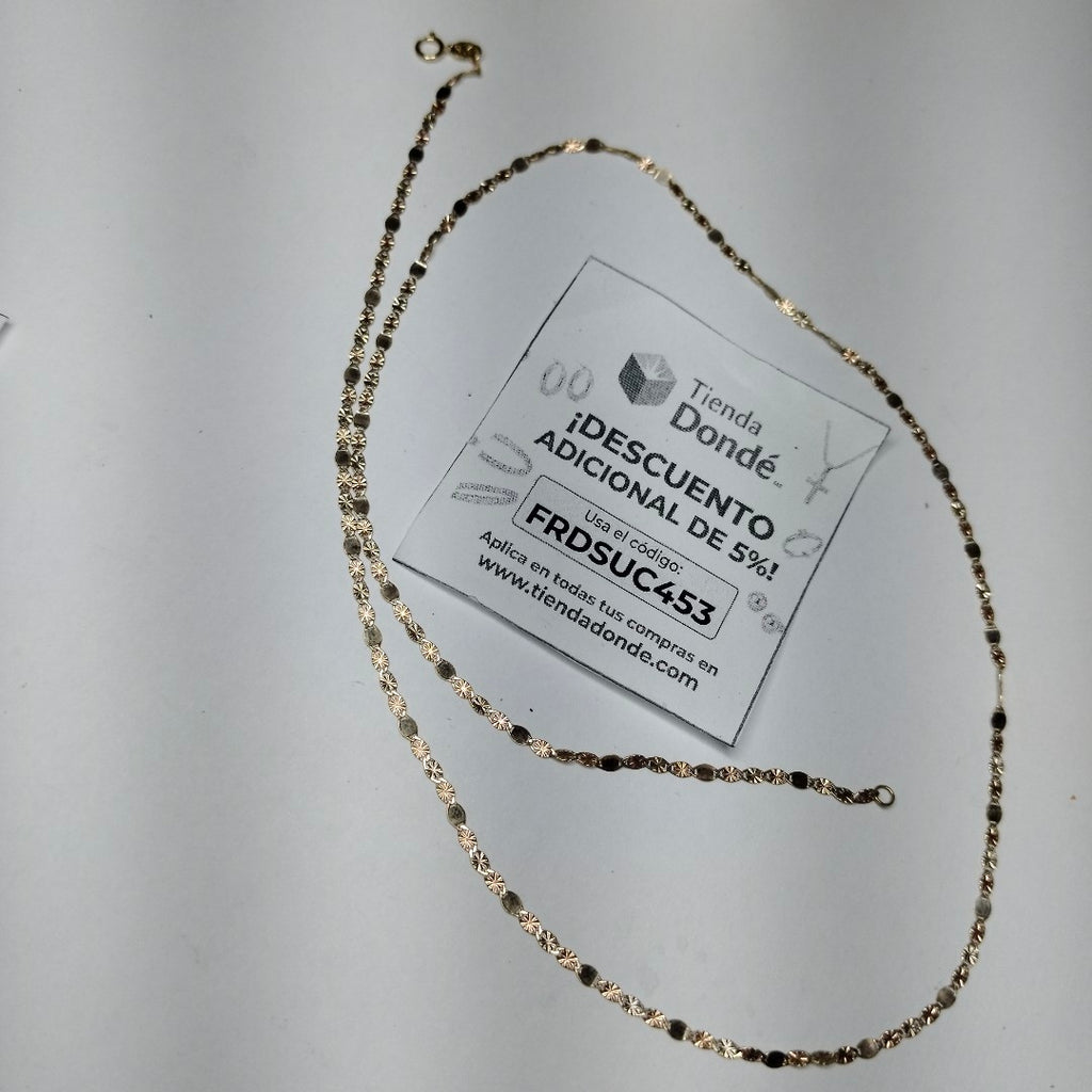 CADENA ORO 10 K 1,60 GRMS (SEMINUEVO)