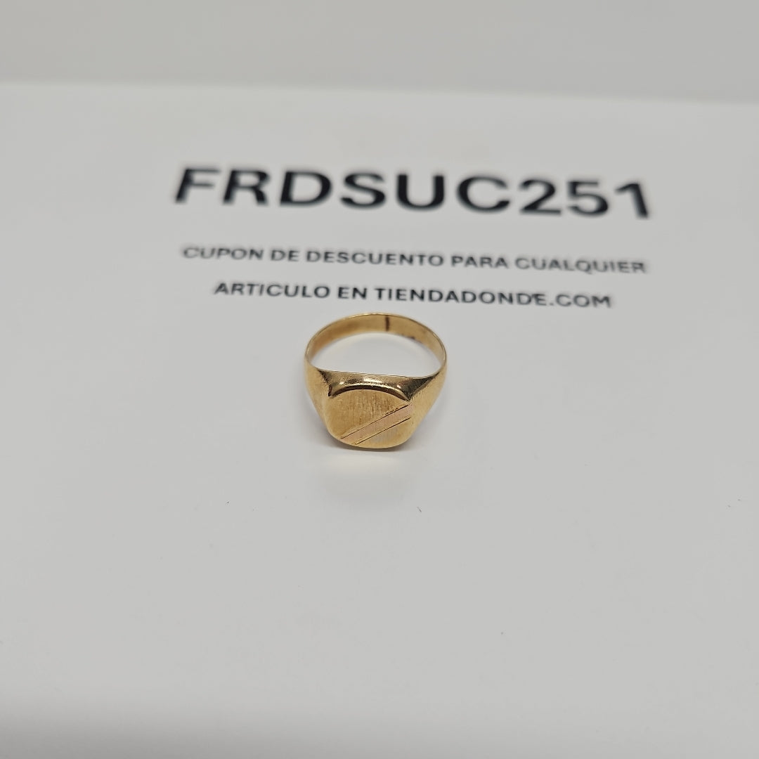 ANILLO ORO 10 K 3,30 GRMS (SEMINUEVO)