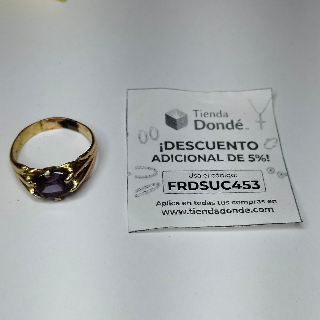 ANILLO ORO 14 K 7,80 GRMS (SEMINUEVO)