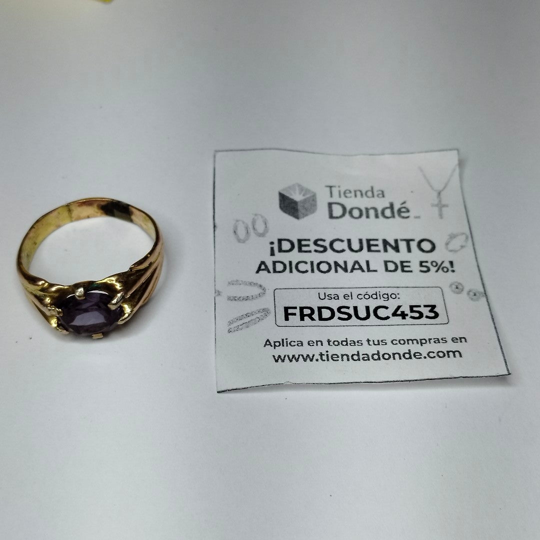 ANILLO ORO 14 K 7,80 GRMS (SEMINUEVO)
