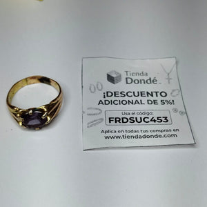 ANILLO ORO 14 K 7,80 GRMS (SEMINUEVO)
