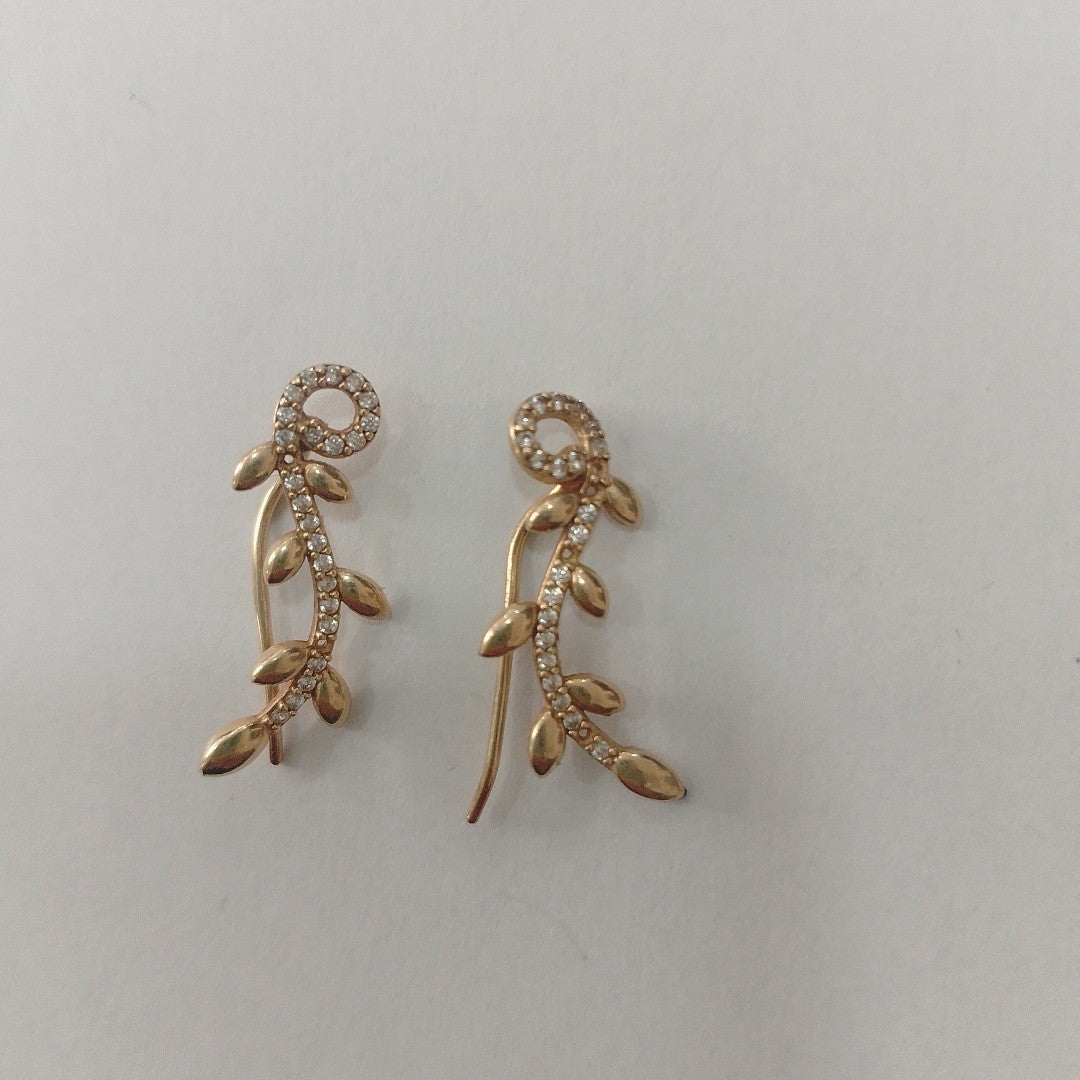 ARETES PAR ORO 14 K 1.7 GRMS (SEMINUEVO)
