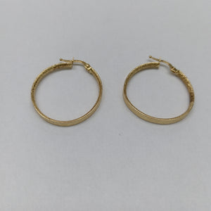 ARRACADAS PAR ORO 14 K 2,10 GRMS (SEMINUEVO)