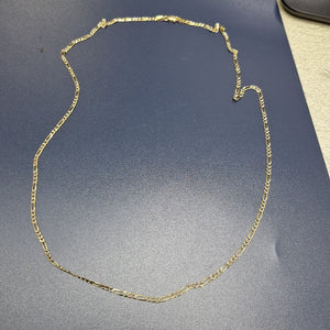 CADENA 3X1 DIAMANTADA 14K 60 CM 4.9 GR (NUEVO)