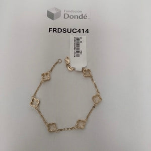 PULSERA ESPECIAL 14K 18 CM 4.4 GR (NUEVO)
