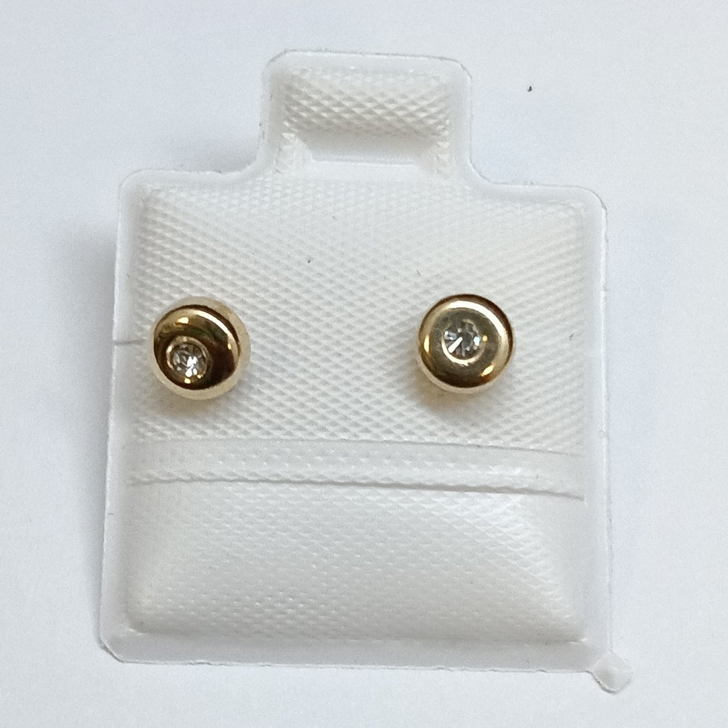 BROQUELES BROQUEL C CIRCONIA 14K 0.27 GR (NUEVO)