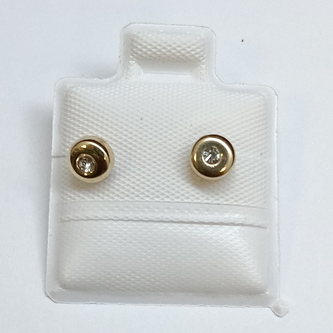 BROQUELES BROQUEL C CIRCONIA 14K 0.27 GR (NUEVO)