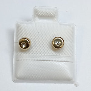 BROQUELES BROQUEL C CIRCONIA 14K 0.27 GR (NUEVO)