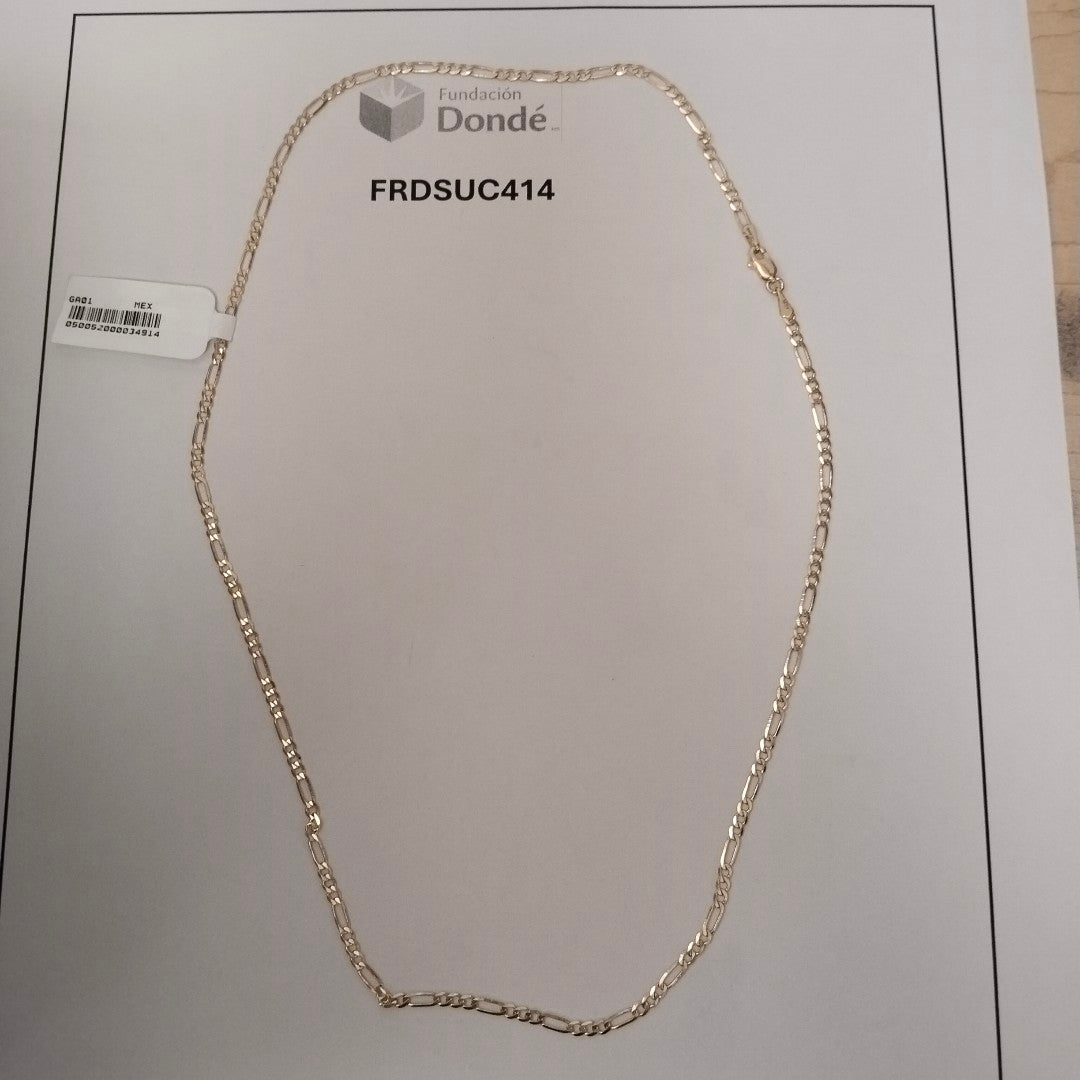 CADENA 3X1 14K 50 CM 4.6 GR (NUEVO)