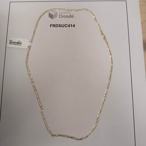CADENA 3X1 14K 50 CM 4.6 GR (NUEVO)