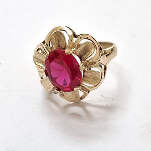 ANILLO ORO 14 K 3.4 GRMS (SEMINUEVO)