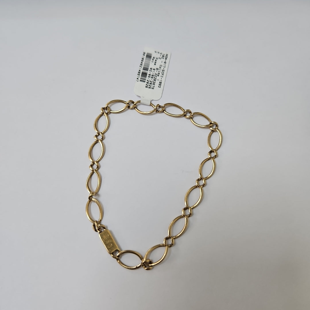 PULSERA ORO 14 K 8.2 GRMS (SEMINUEVO)