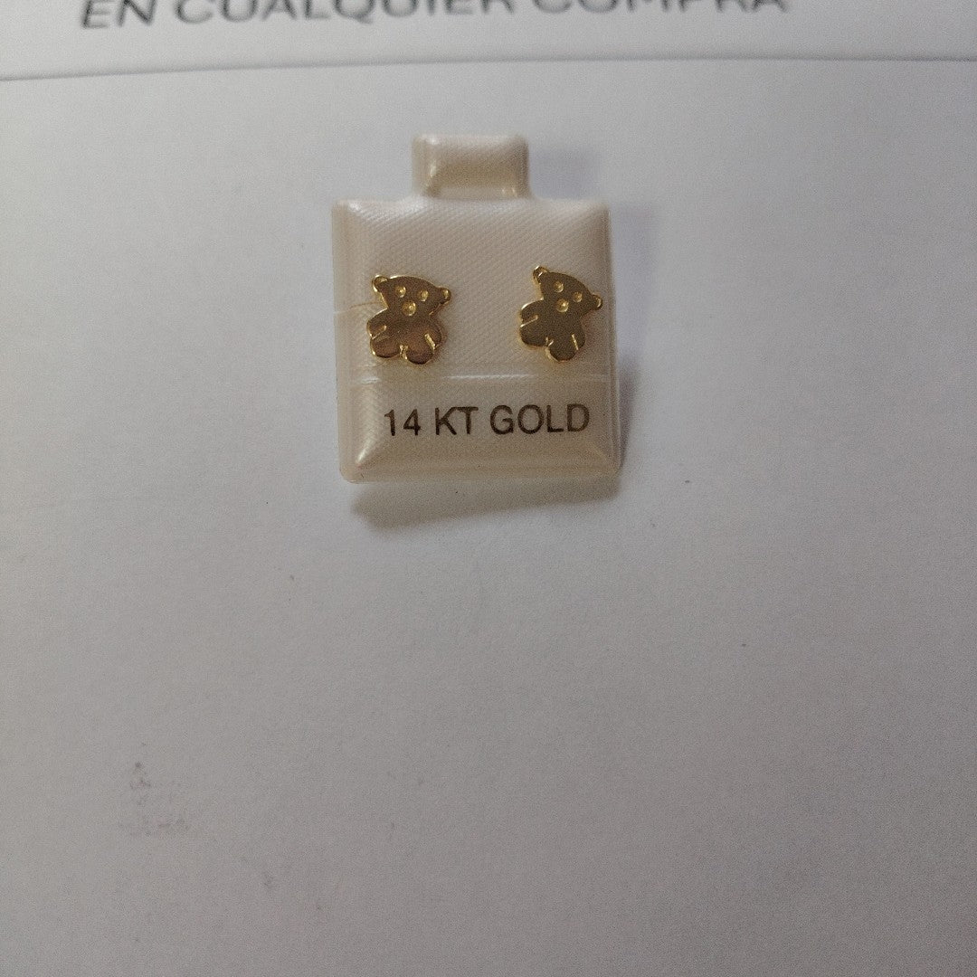 BROQUELES ORO 14K 1.1 (NUEVO)