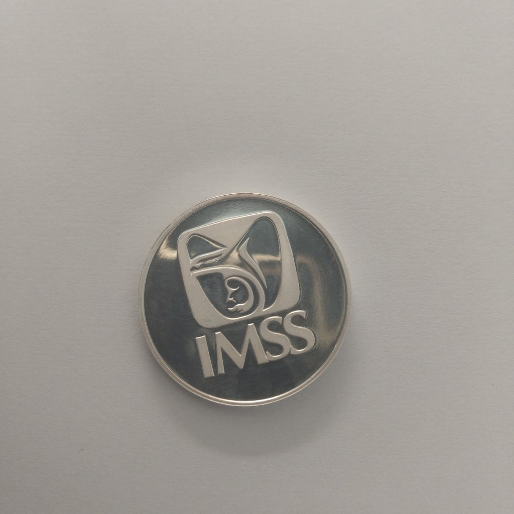 MEDALLA CONMEMORATIVA PLATA 31 GRMS (SEMINUEVO)