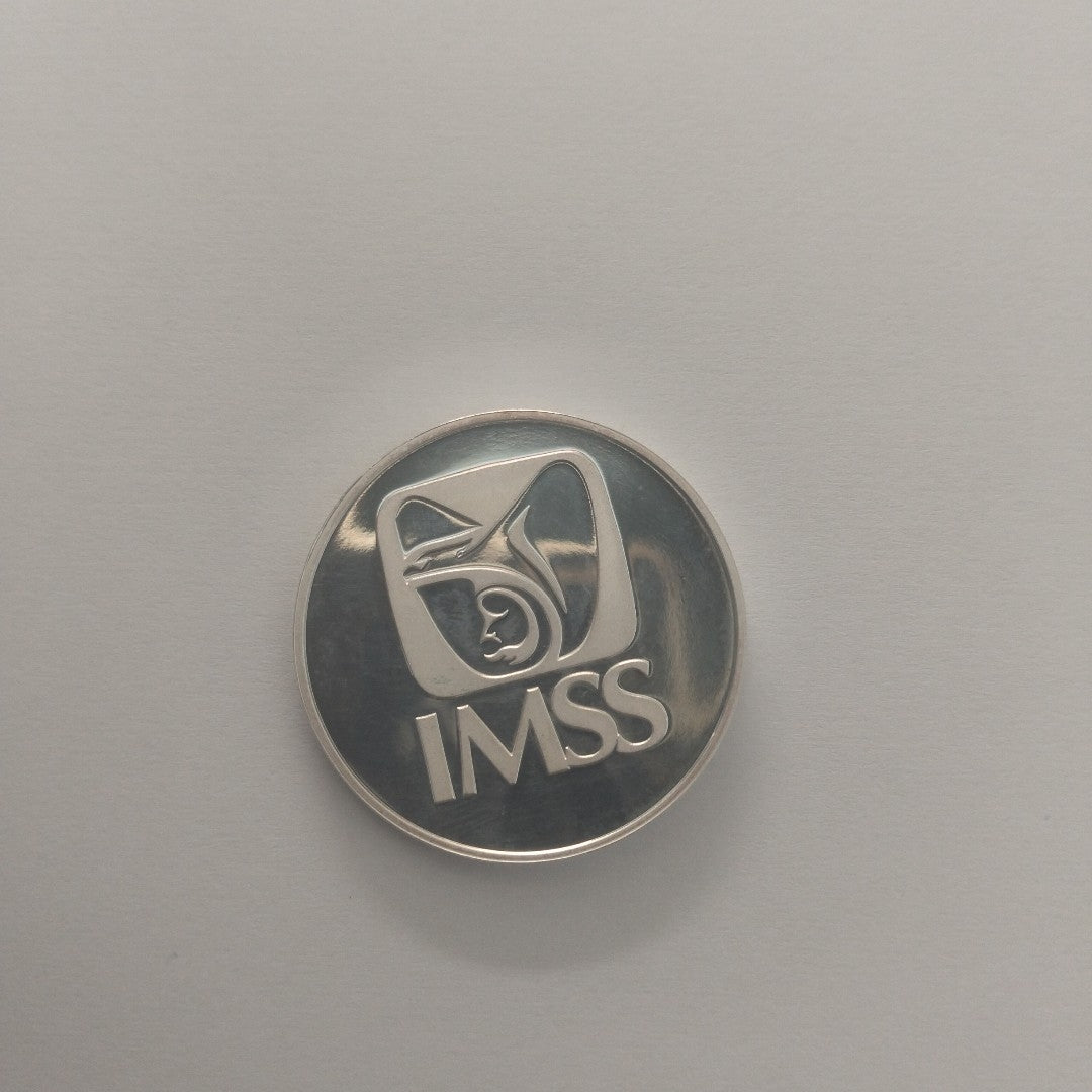 MEDALLA CONMEMORATIVA PLATA 31 GRMS (SEMINUEVO)