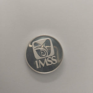 MEDALLA CONMEMORATIVA PLATA 31 GRMS (SEMINUEVO)