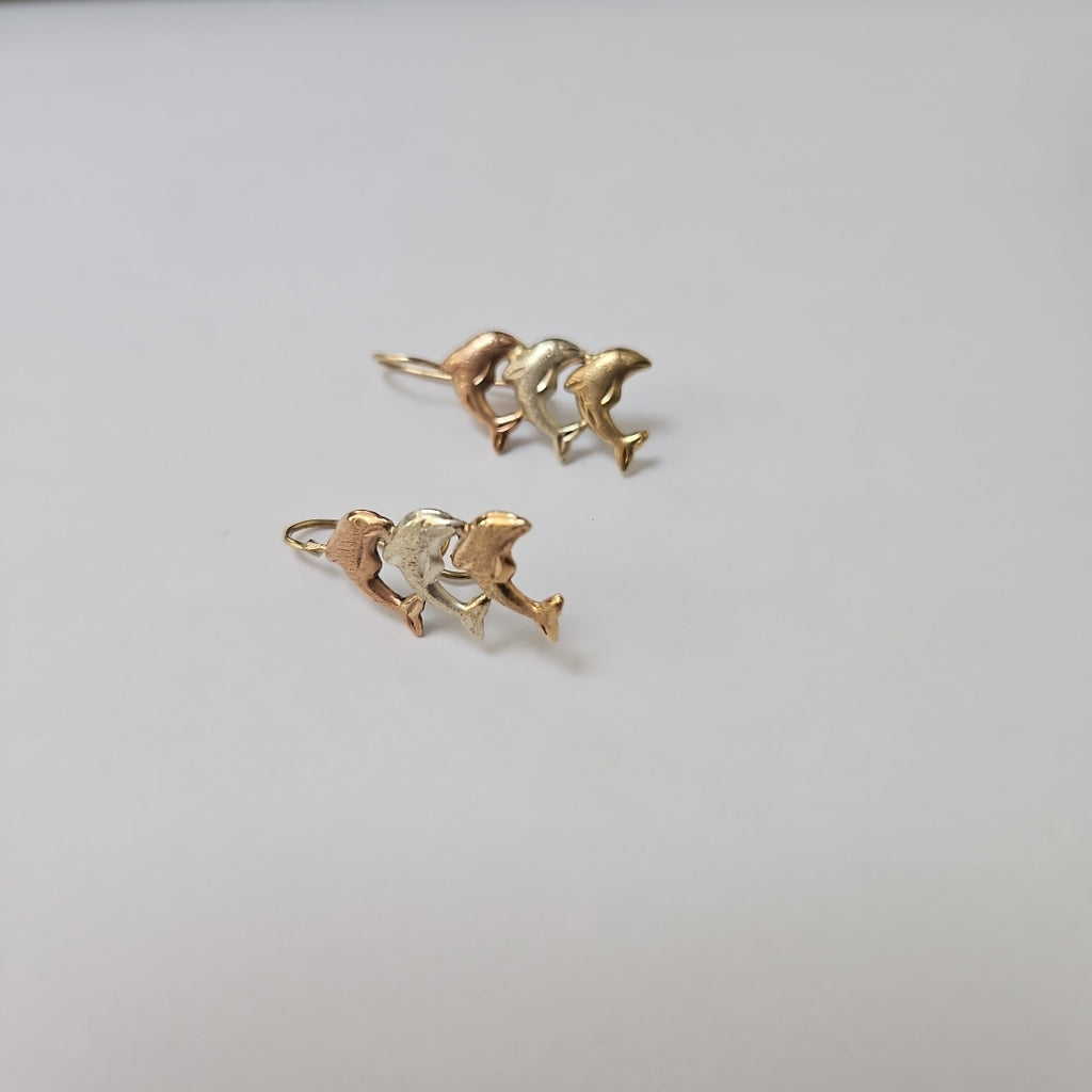 ARETES PAR ORO 10 K 2.2 GRMS (SEMINUEVO)