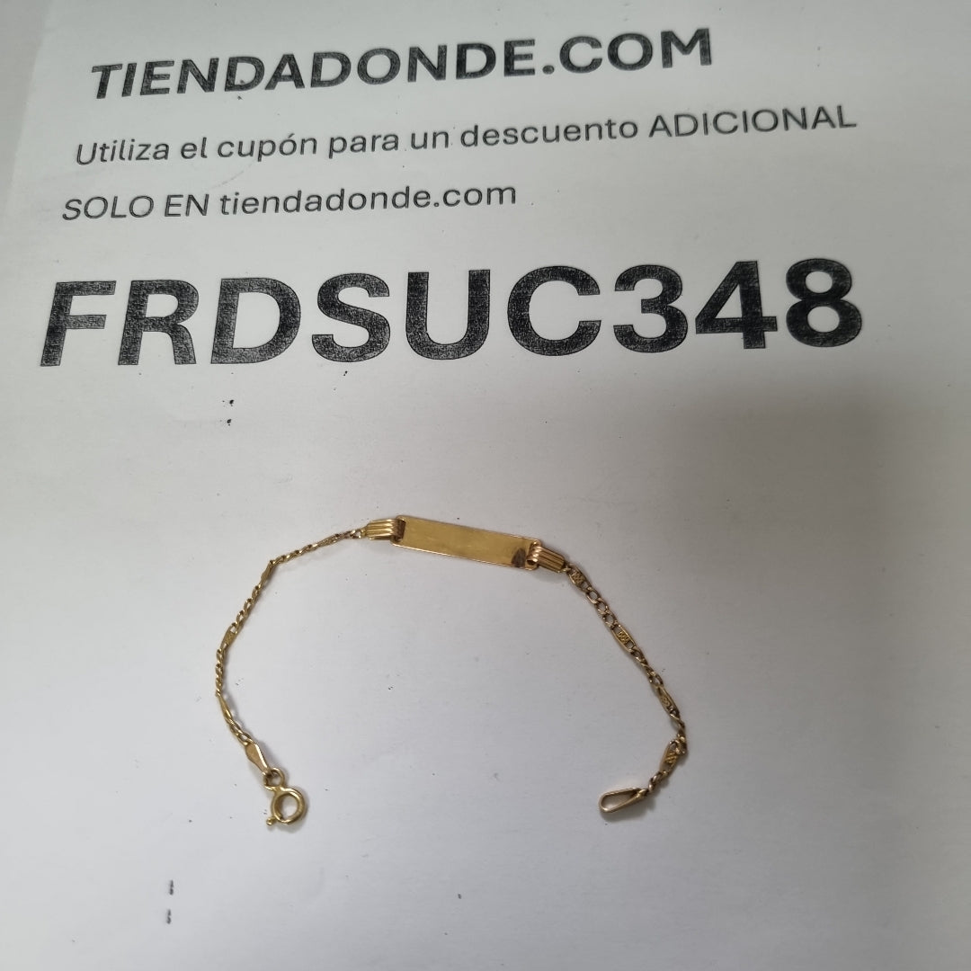 ESCLAVA ORO 14 K 1.4 GRMS (SEMINUEVO)