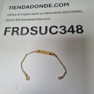 ESCLAVA ORO 14 K 1.4 GRMS (SEMINUEVO)