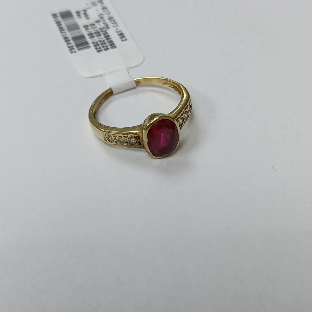 ANILLO ORO 10 K 2,60 GRMS (SEMINUEVO)